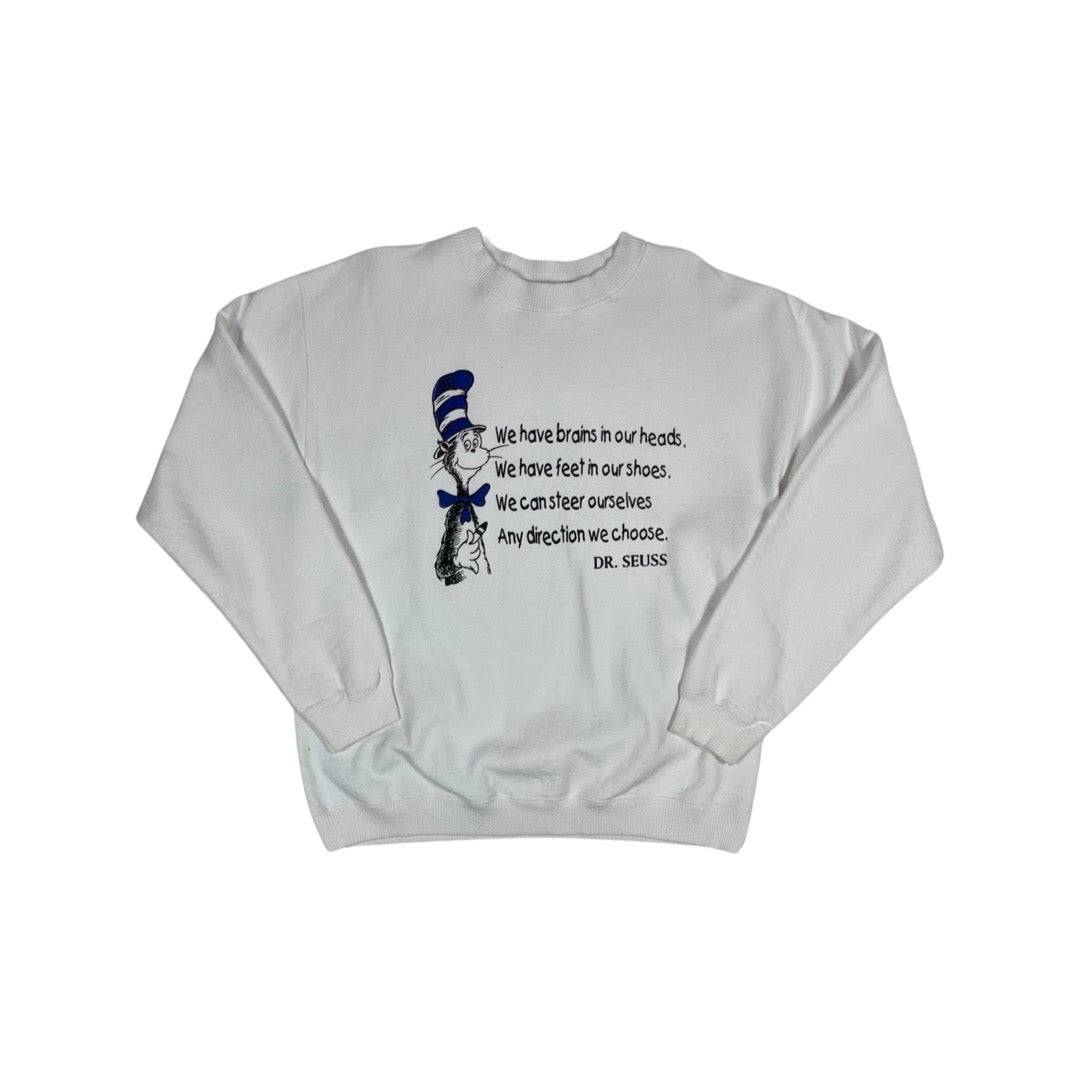 90's Rare Dr. Seuss Crewneck Sweatshirt - West Block Vintage