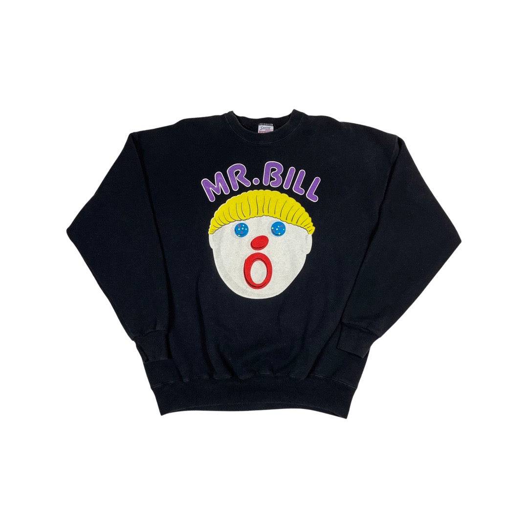80s Saturday Night Live Mr. Bill Crewneck Sweatshirt - West Block Vintage