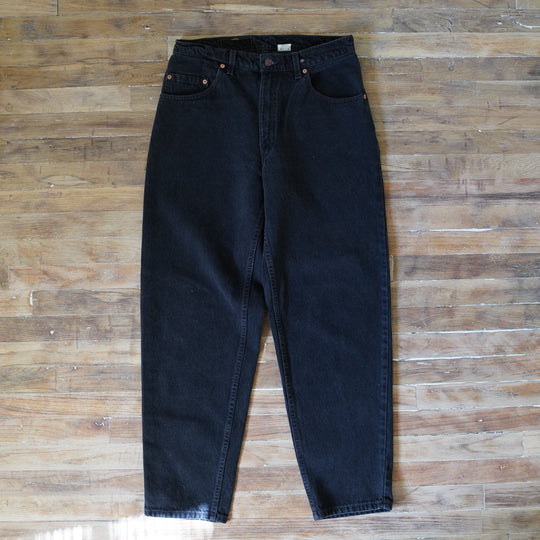 1990's Levi's 560 Loose Fit Black Jeans