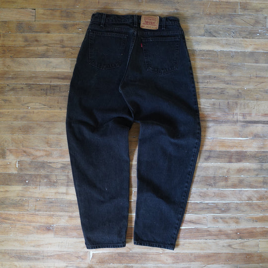 1990's Levi's 560 Loose Fit Black Jeans