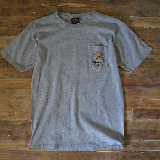 Harley Poker & Flames Tee
