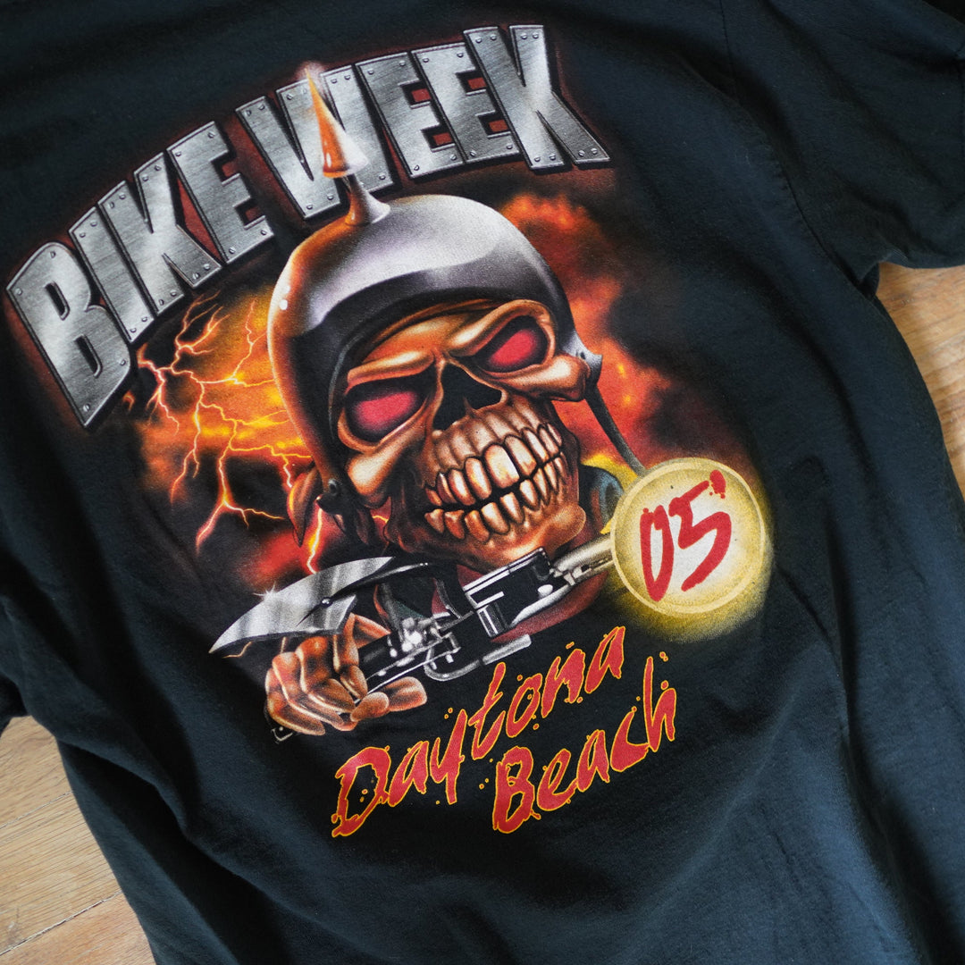 Daytona Beach Bike Week Skull Tee