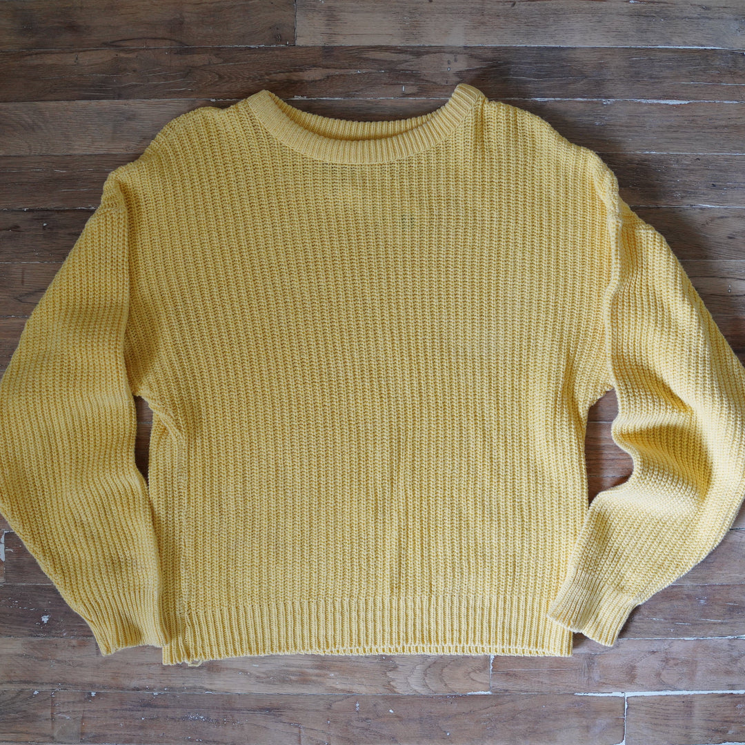 1990's Eddie Bauer Cable Knit Sweater Top