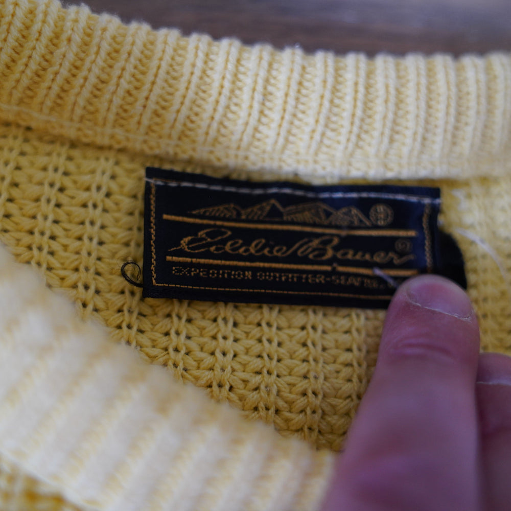 1990's Eddie Bauer Cable Knit Sweater Top