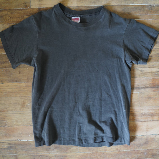 1980's Faded Black Baby Tee