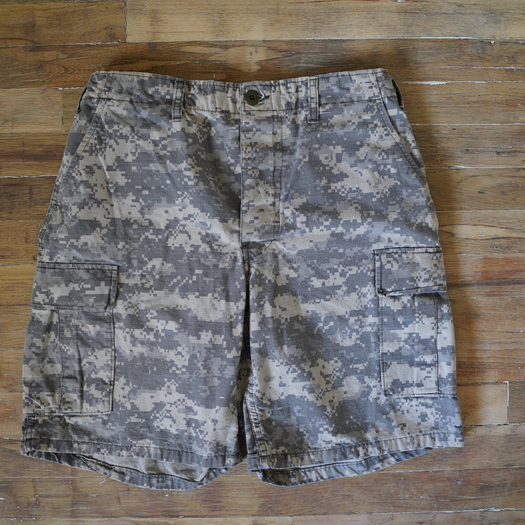 Digital Camo Cargo Shorts