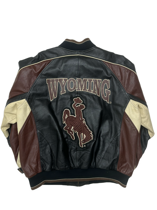 90s Wyoming Leather Jacket - West Block Vintage