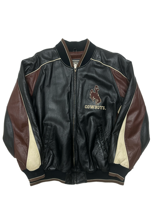 90s Wyoming Leather Jacket - West Block Vintage