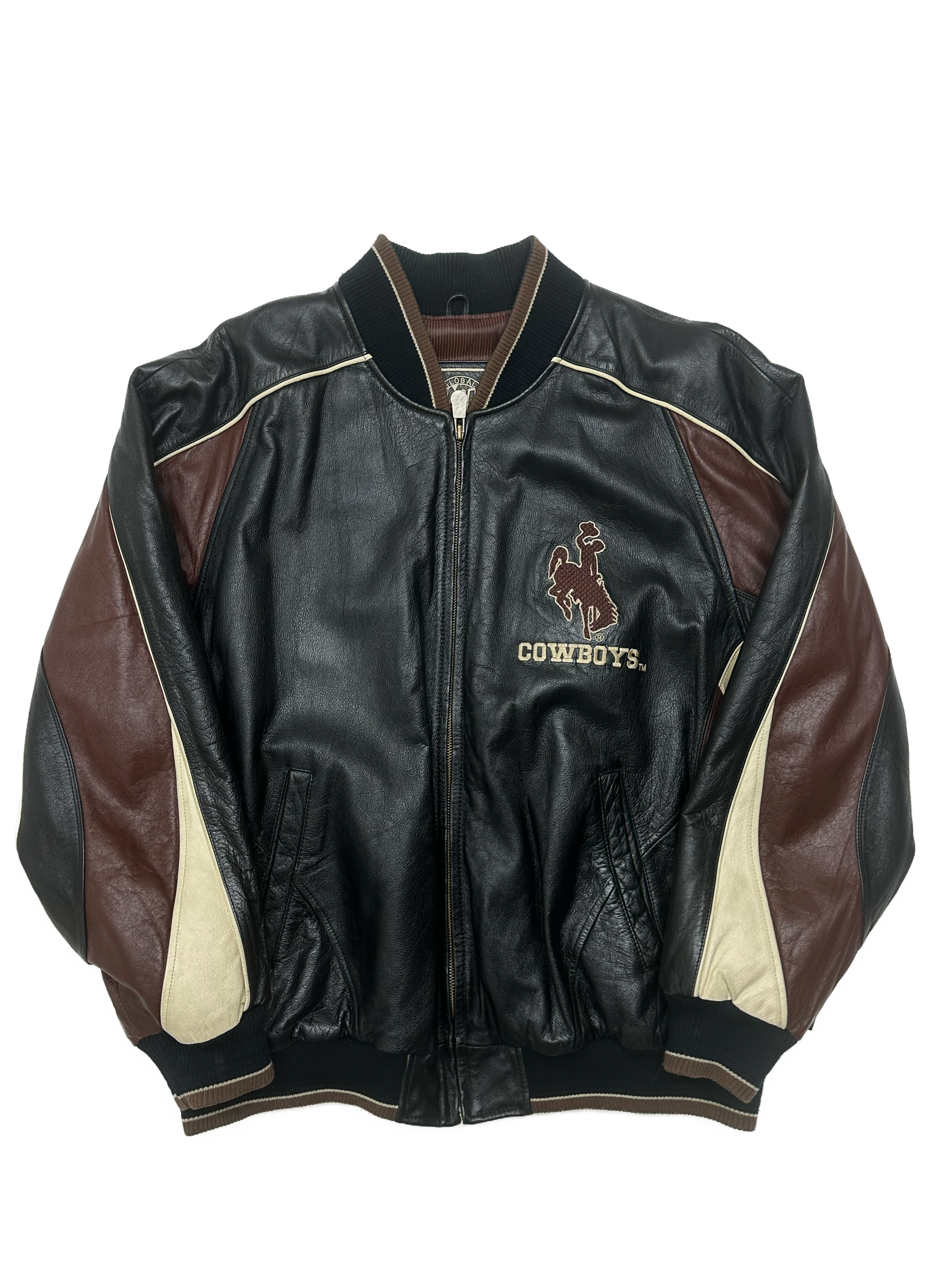 90s Wyoming Leather Jacket - West Block Vintage