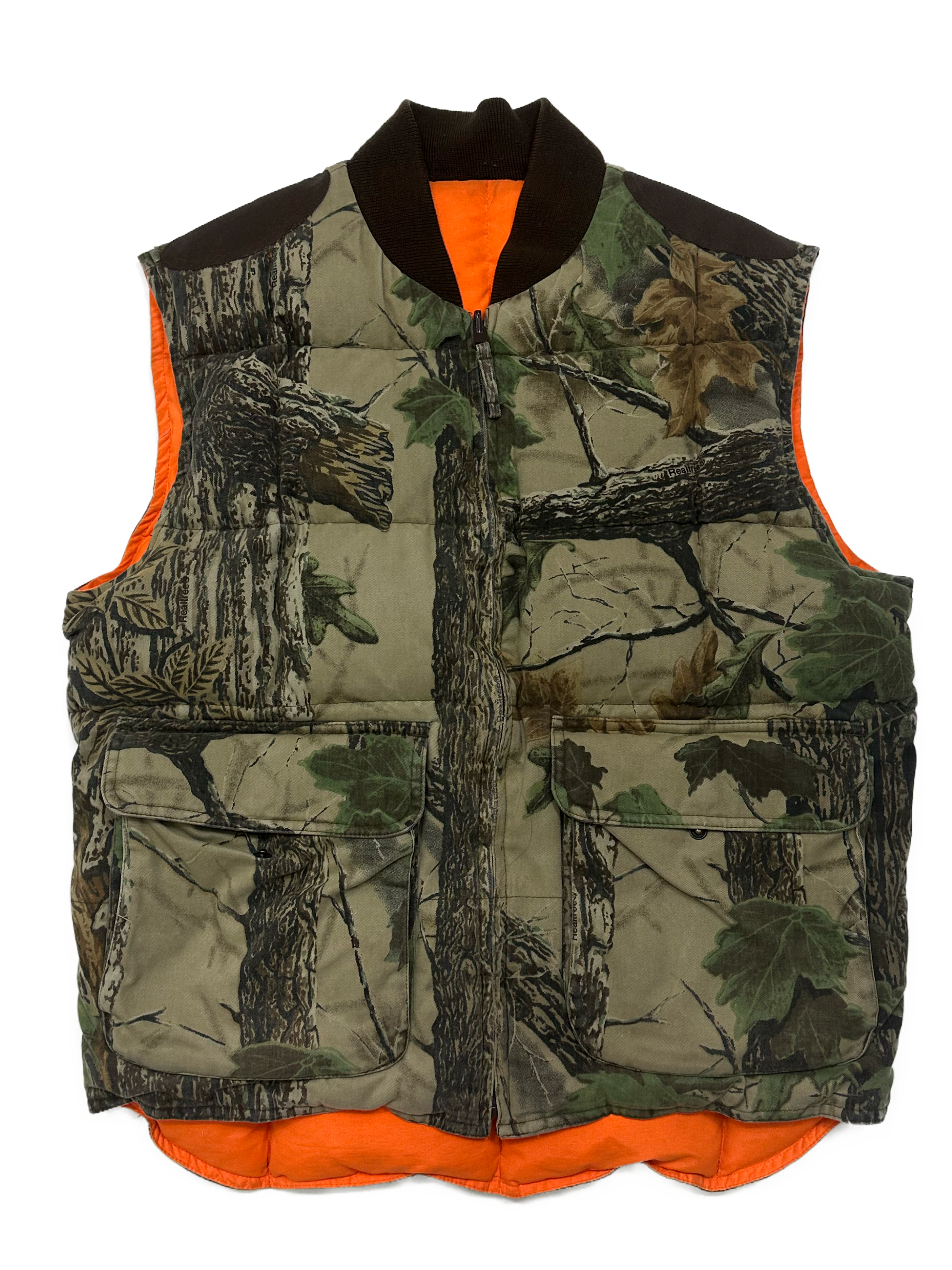 90s Camo Cabelas Quilted Vest - West Block Vintage