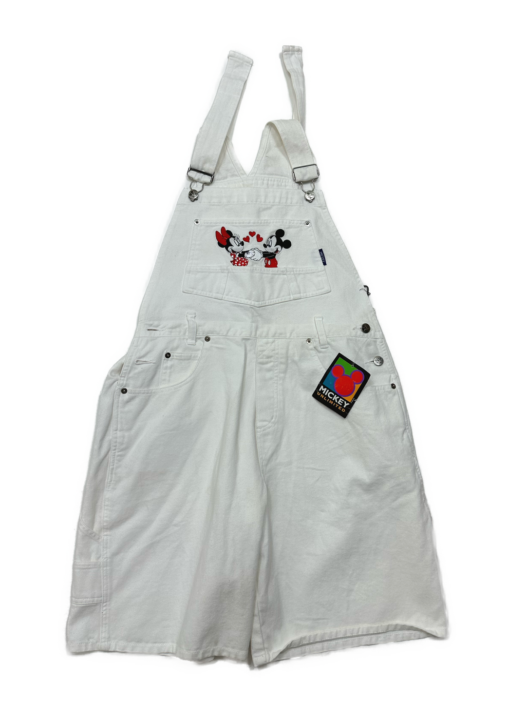 New VTG Winnie/Mickey The Pooh Shortalls - West Block Vintage