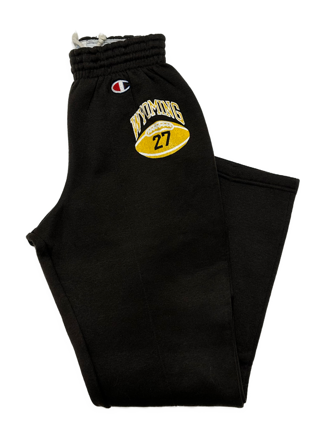 1980s Champion Wyoming Cowboys  Game Wear Sweats #27 - West Block Vintage