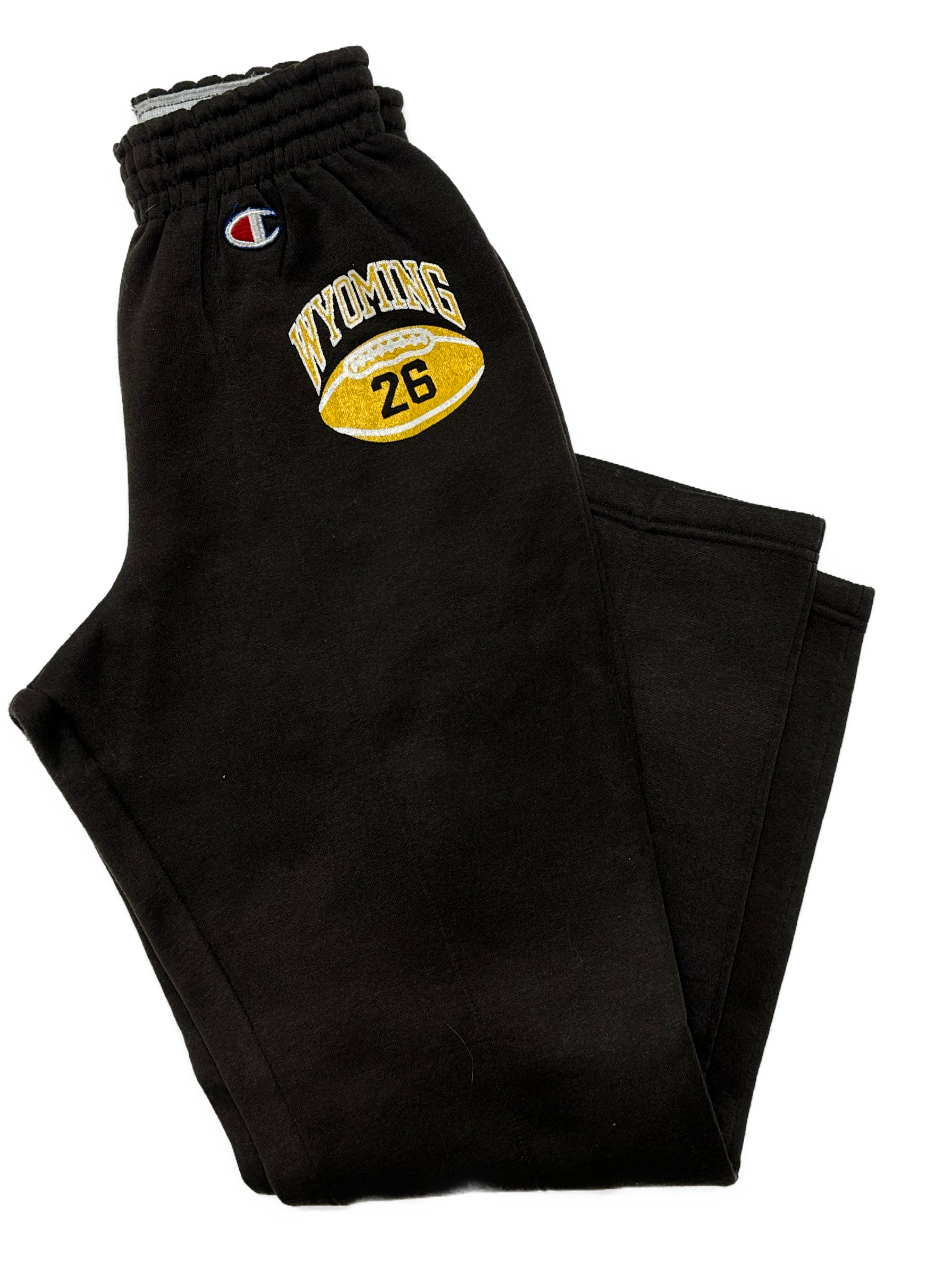 1980s Champion Wyoming Cowboys Game Wear Sweats #26 - West Block Vintage