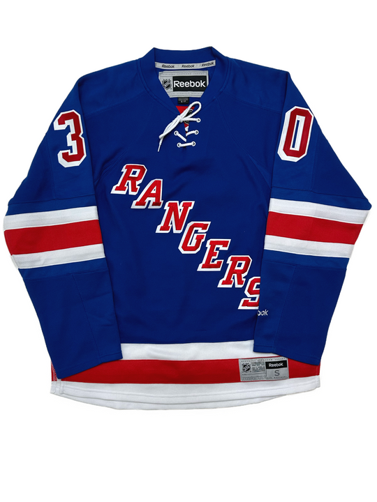 Reebok Henrik Lundqvist New York Rangers Jersey - West Block Vintage
