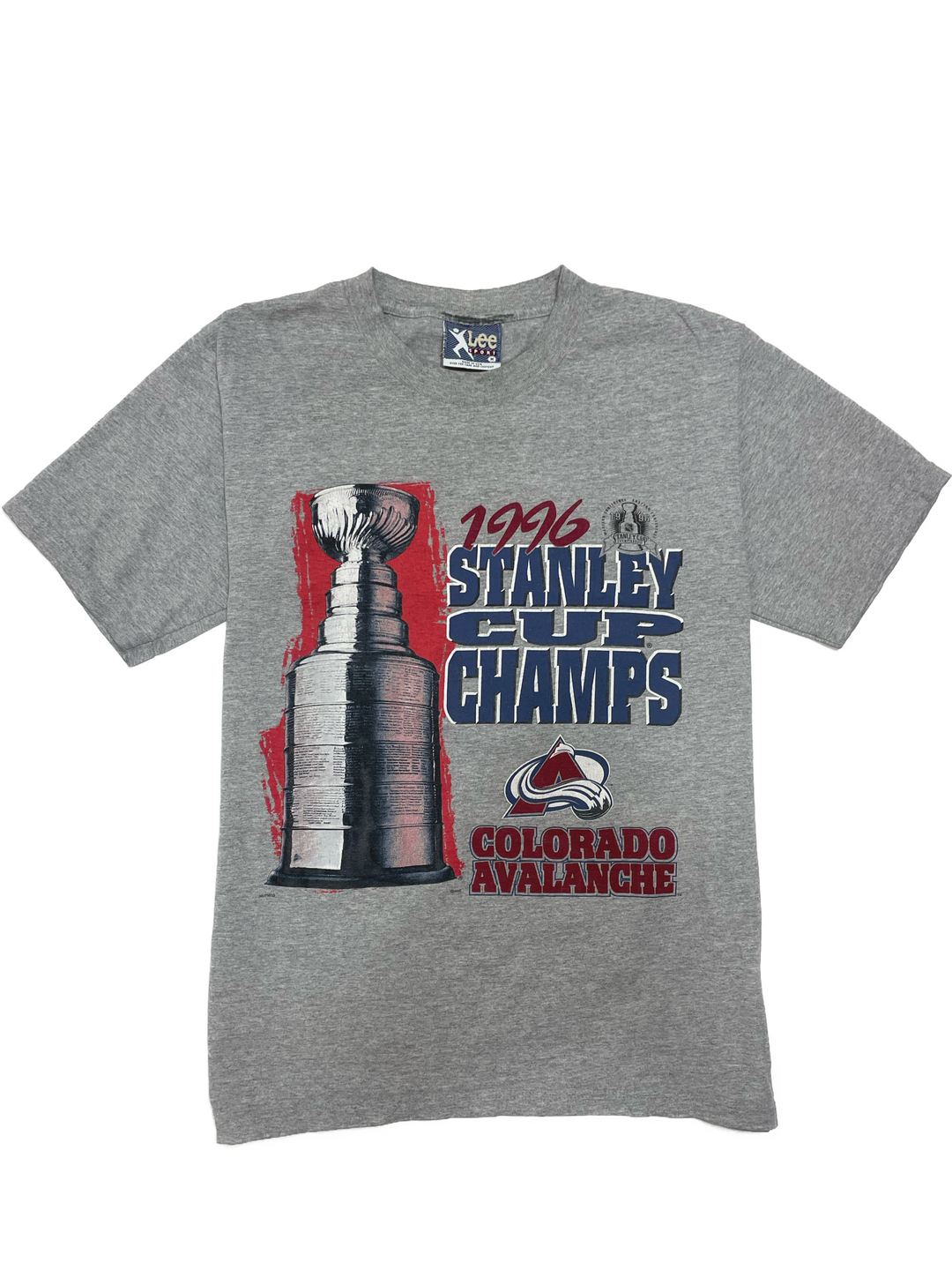 Mid 90s Colorado Avalanche 1996 Champions Tee - West Block Vintage