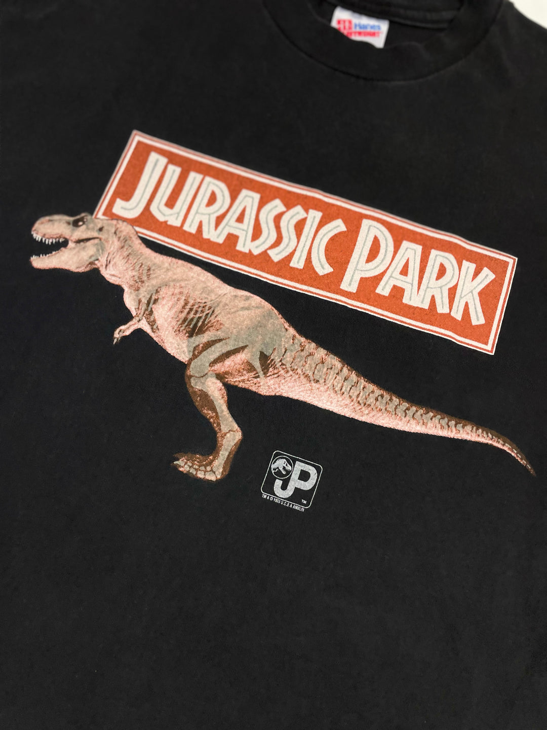 VIntage 90s Jurassic Park T Rex Tee - West Block Vintage