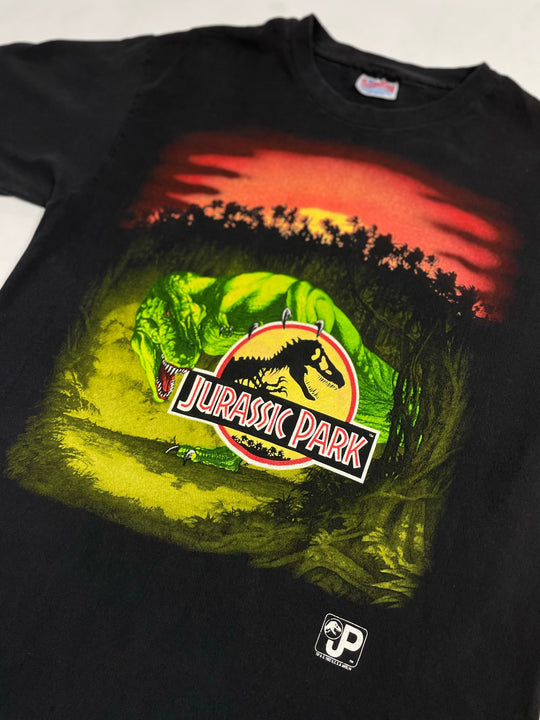 Vintage 90s Jurassic Park Movie Tee - West Block Vintage