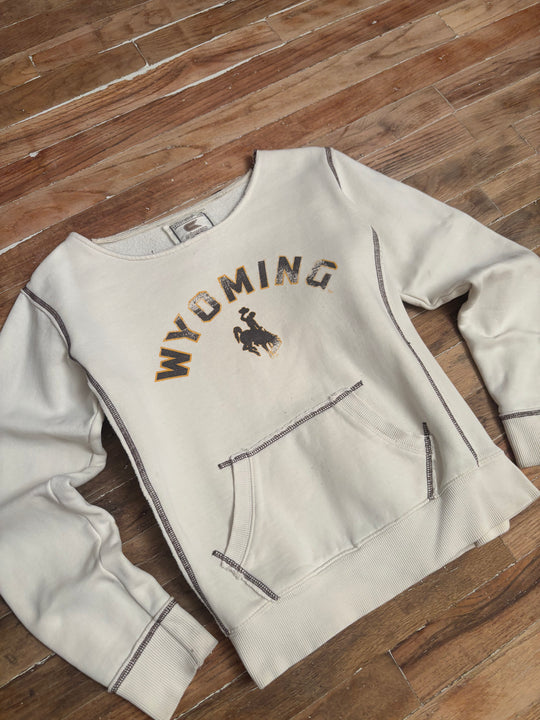 Mid 2000s Wyoming Cropped Crewneck