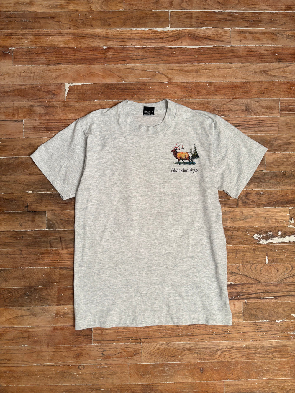 065 90s Sheridan Wyoming Double-Sided Nature T-Shirt