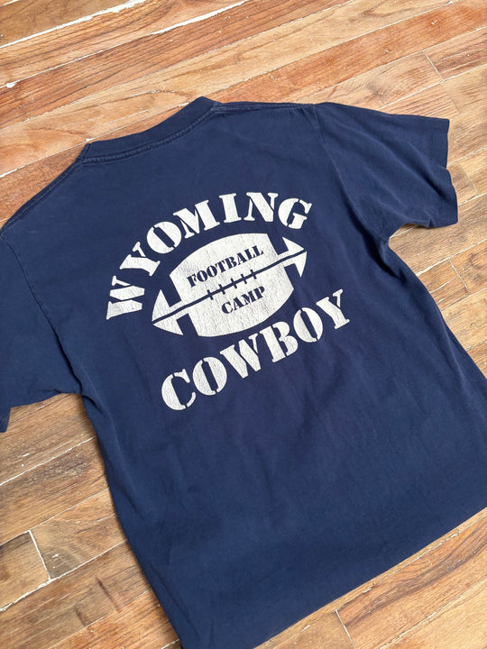 1990s Puma Wyoming Cowboys Football Camp T-Shirt