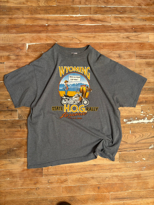 2002 Wyoming HOG Rally Graphic T-Shirt