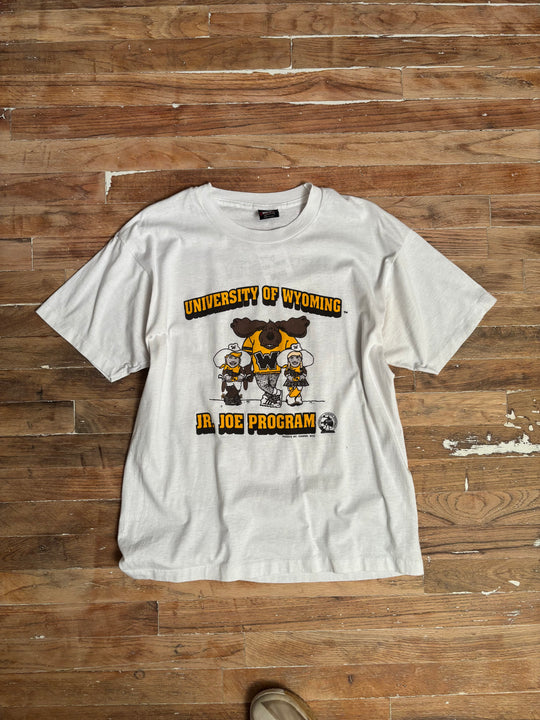 1980s University of Wyoming Junior Program Double-Sided T-Shirt