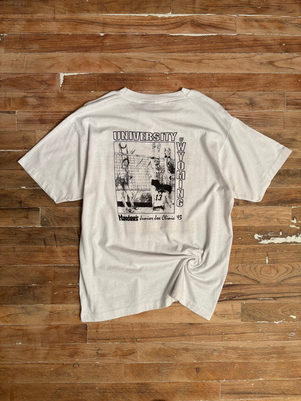 1980s University of Wyoming Junior Program Double-Sided T-Shirt