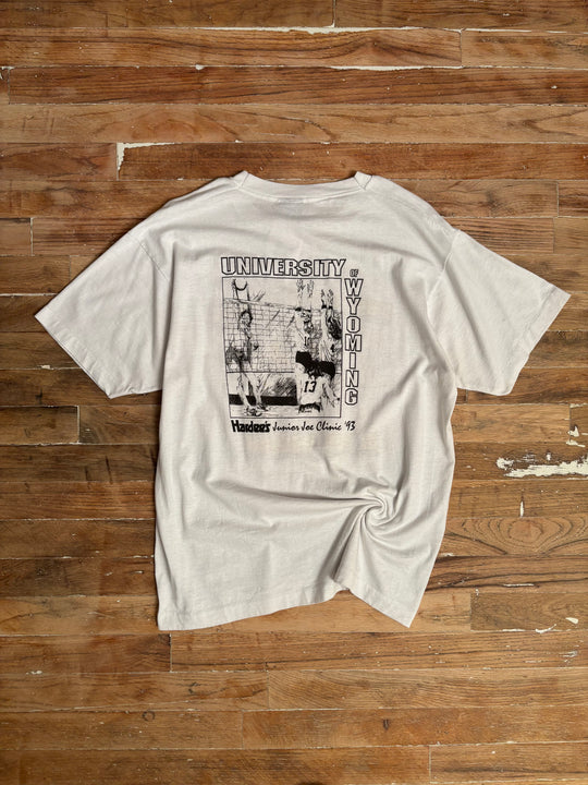 1980s University of Wyoming Junior Program Double-Sided T-Shirt