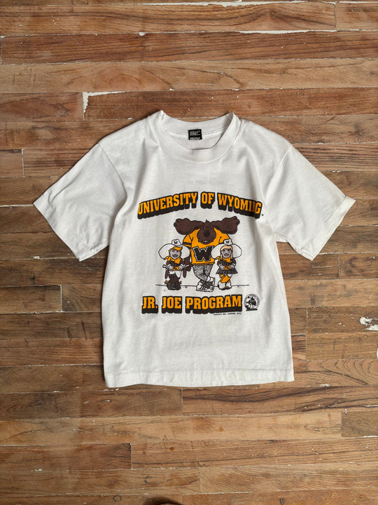 80s Hardee's University of Wyoming Double-Sided T-Shirt #40
