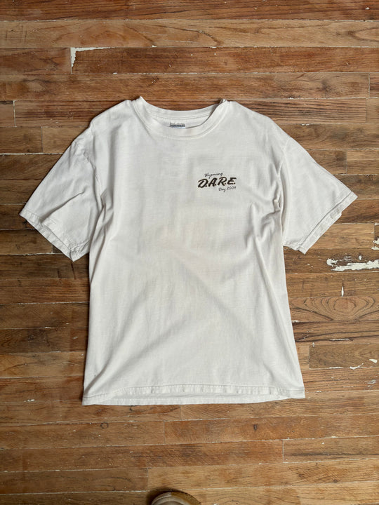 2004 Wyoming D.A.R.E. Day Double-Sided T-Shirt
