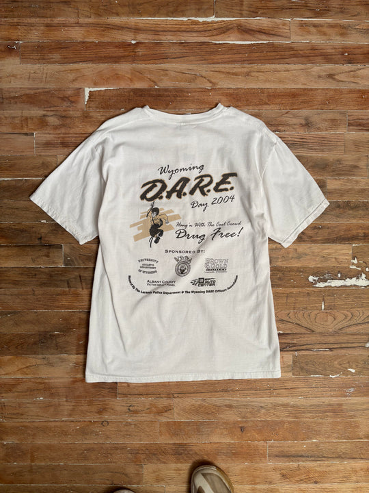 2004 Wyoming D.A.R.E. Day Double-Sided T-Shirt