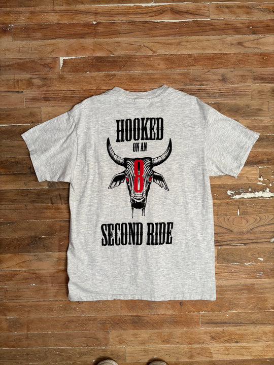 1990s Chris LeDoux Hooked on an 8 Second Ride T-Shirt