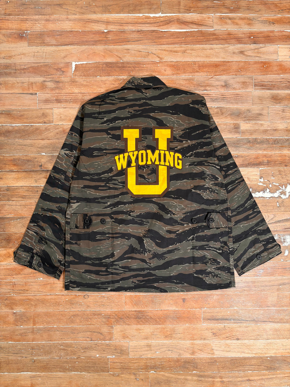 2000s Tiger Stripe Camo Field Jacket