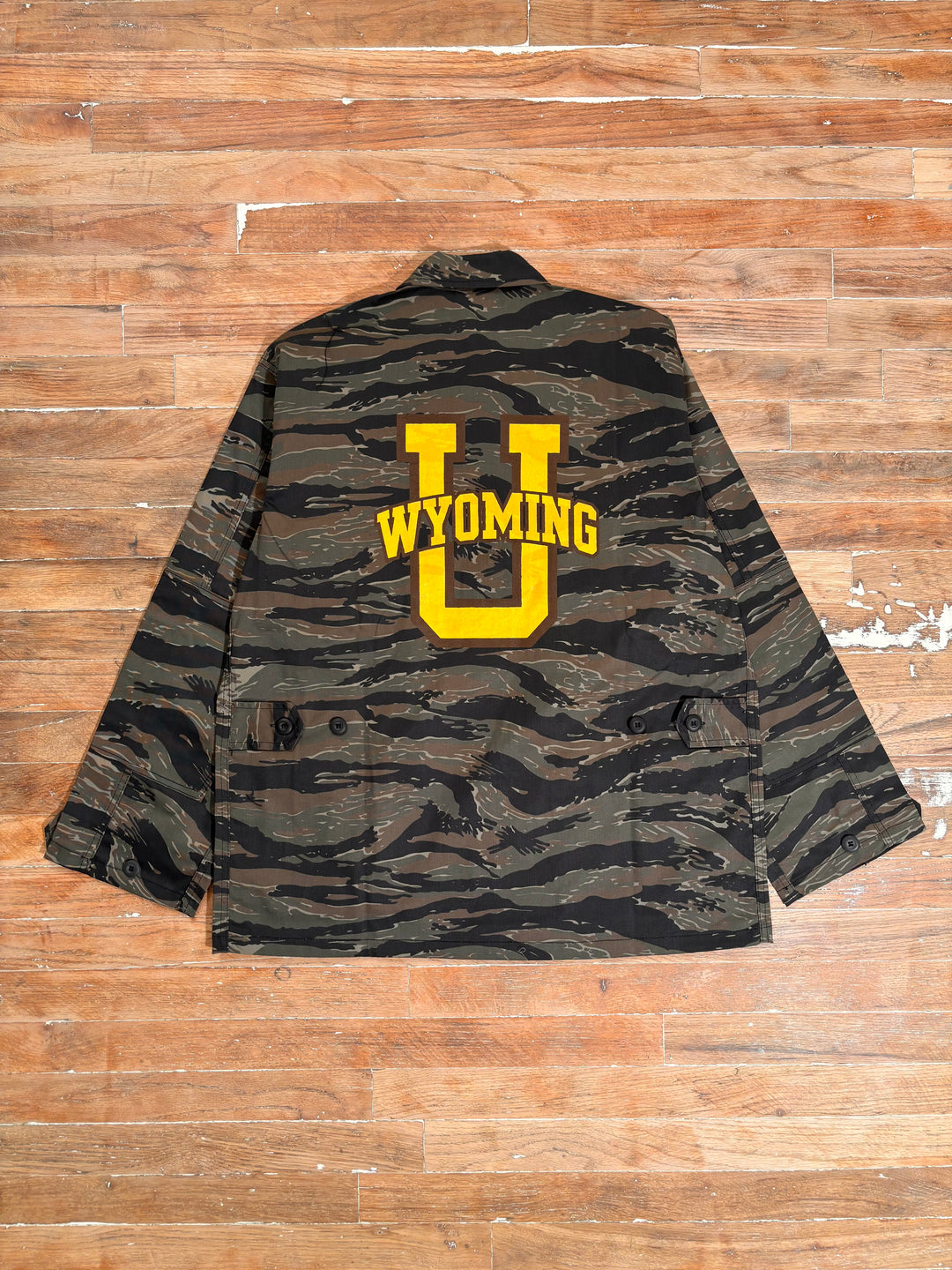 2000s Tiger Stripe Camo Field Jacket