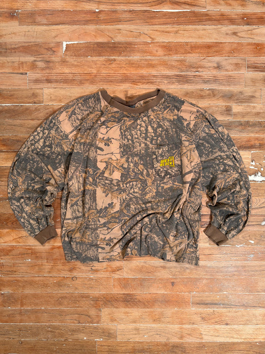 1980s Faded Trebark Sniper Camo T-Shirt