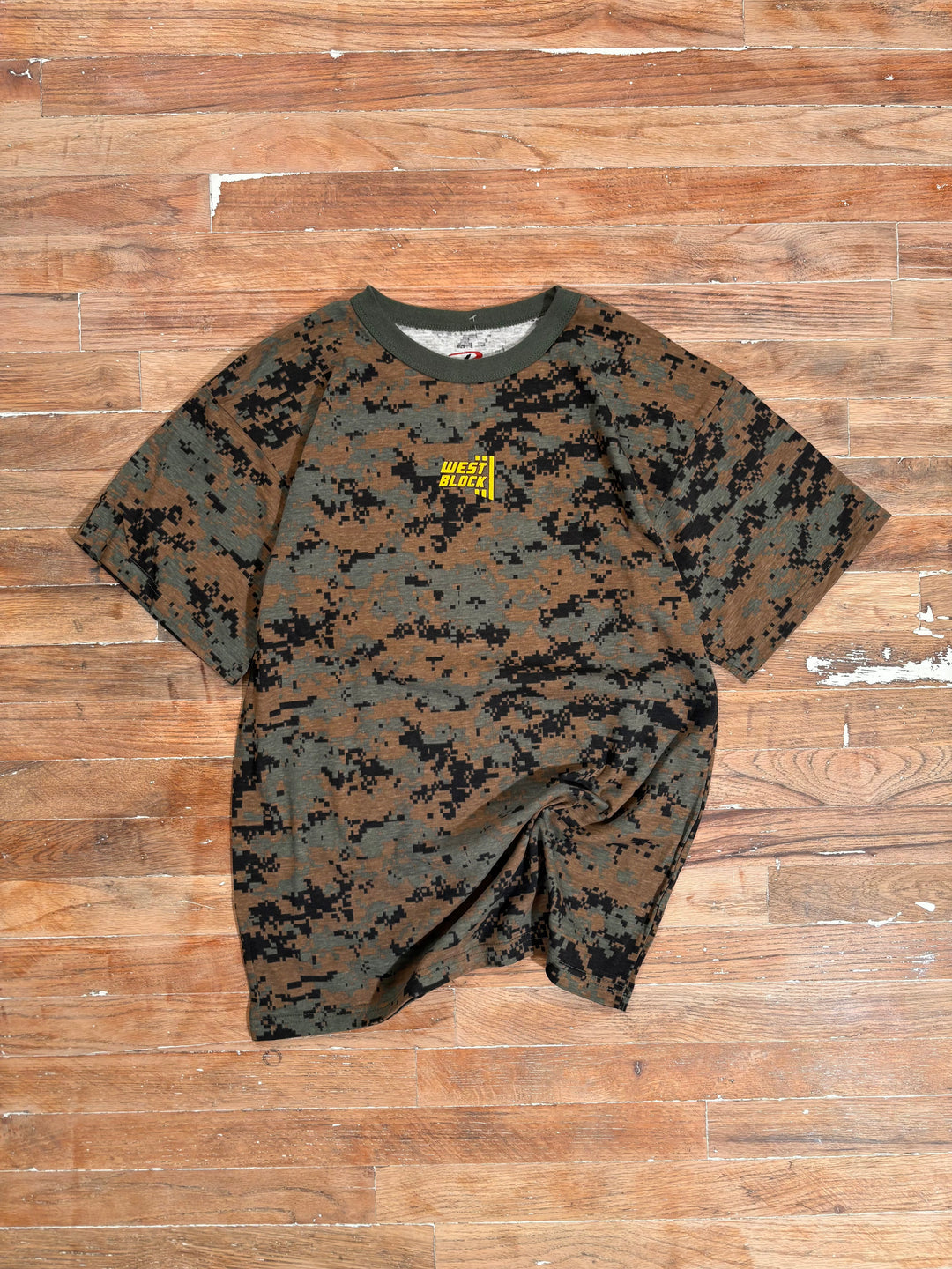 Vintage Woodland  Camo T-Shirt
