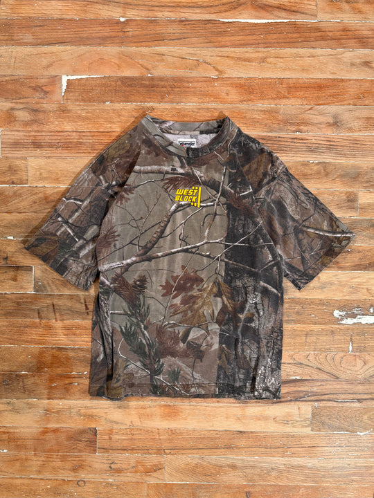 Y2K Wrangler Camo Baby Tee
