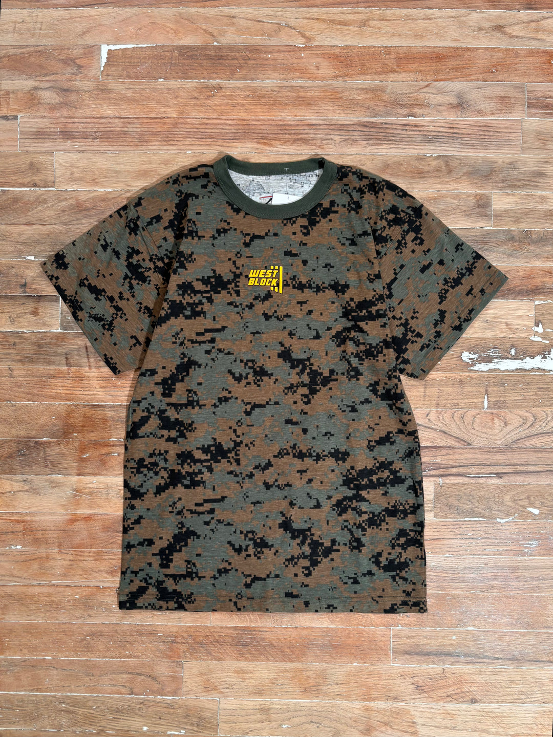 Vintage Woodland Digital Camo T-Shirt