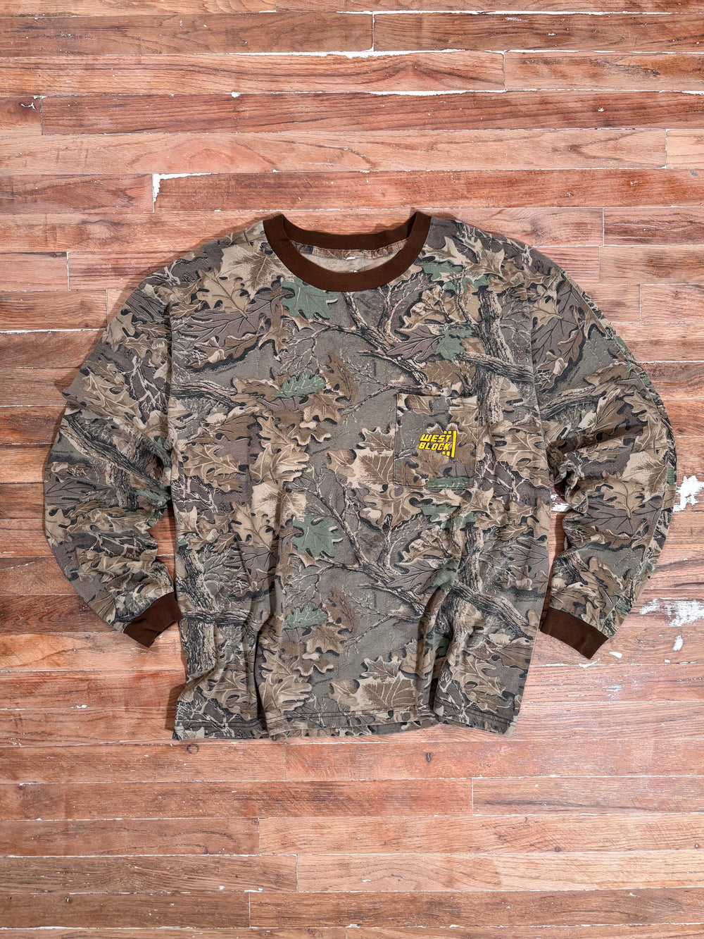 90s Realtree Hardwoods Camo Long Sleeve