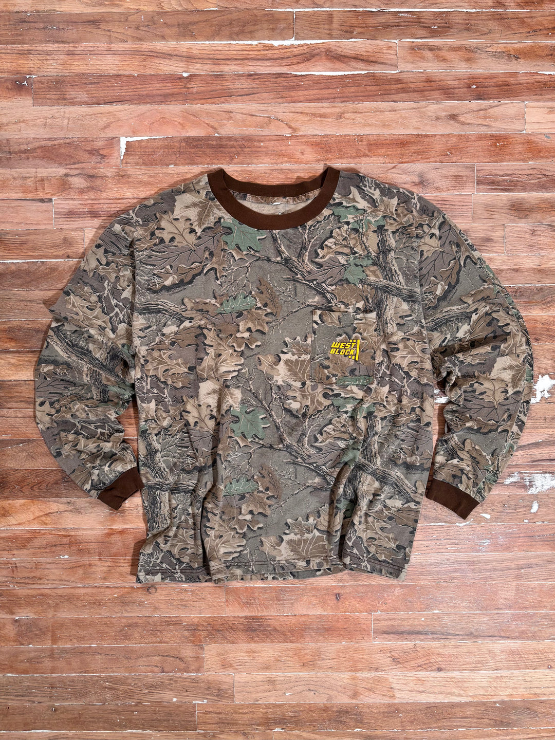 90s Realtree Hardwoods Camo Long Sleeve