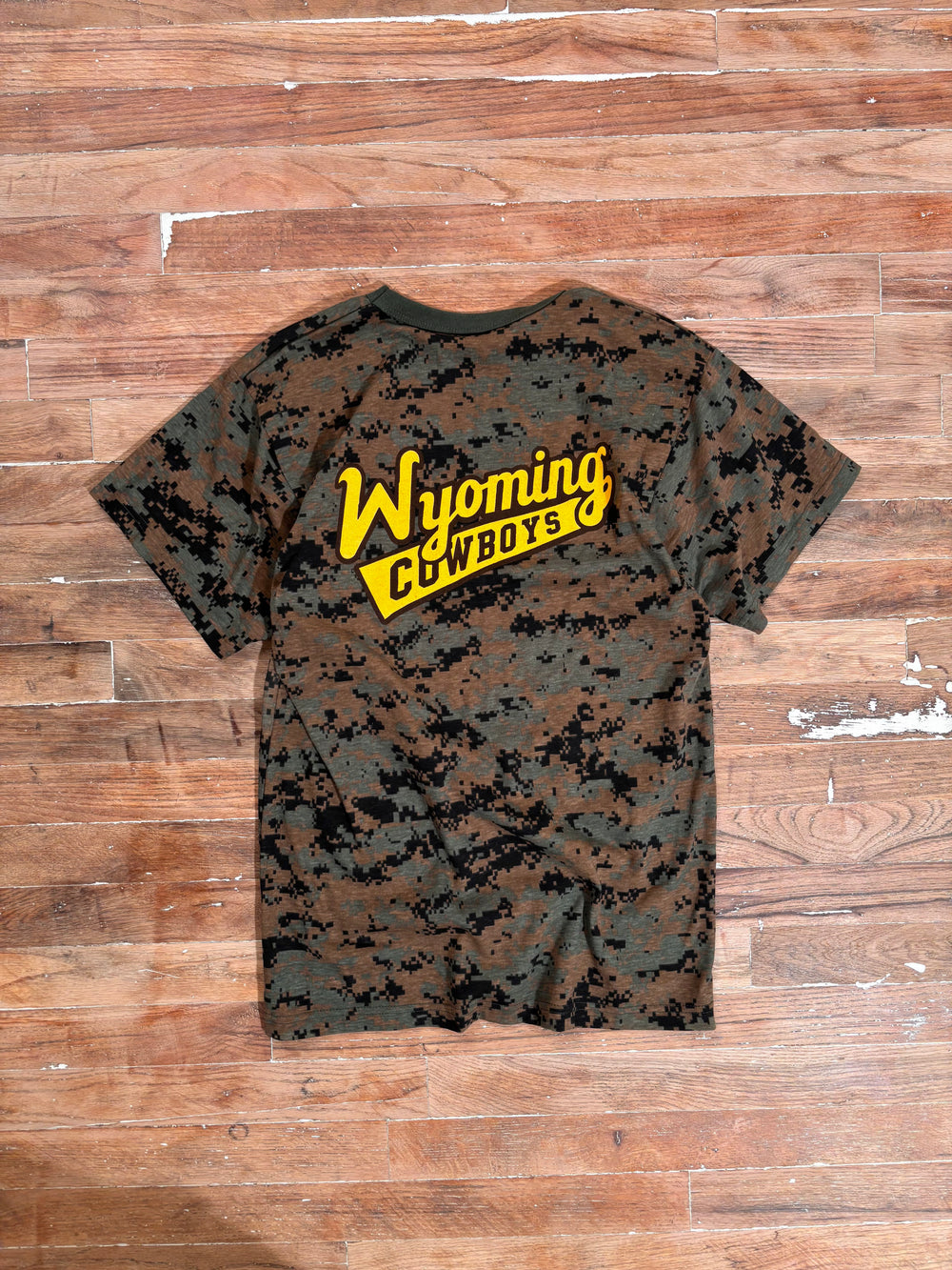 Y2K Woodland Digital Camo T-Shirt