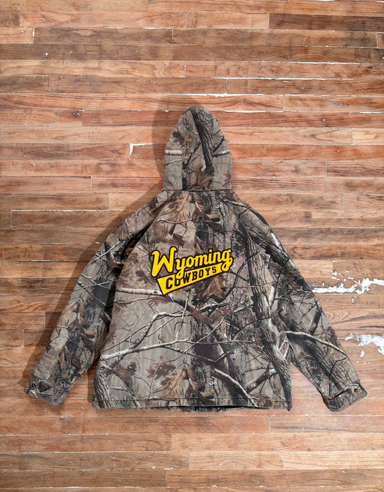 Y2K Faded Realtree Ap Camo Winter Jacket