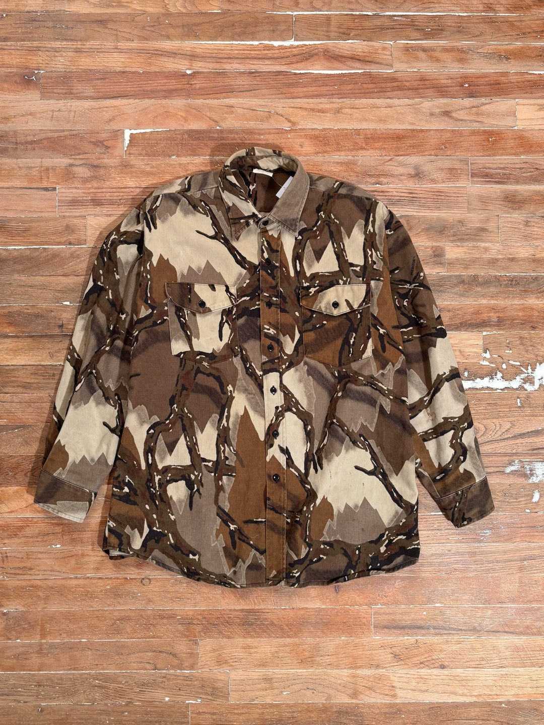 1980s Predator Fall Brown Field Jacket