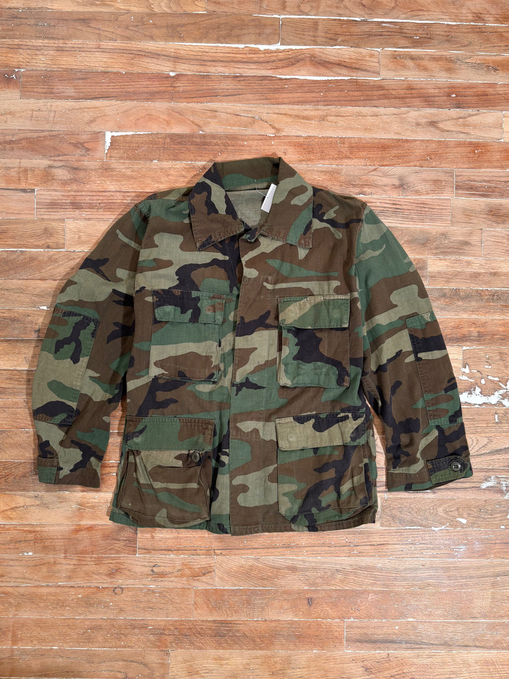 1990s Woodland USMC Camo Field Jacket