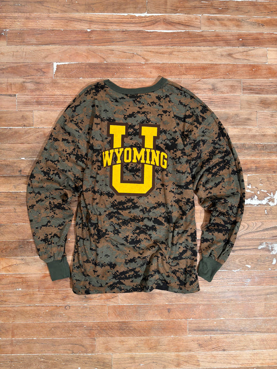 2000s Woodland Digital Camo Long Sleeve