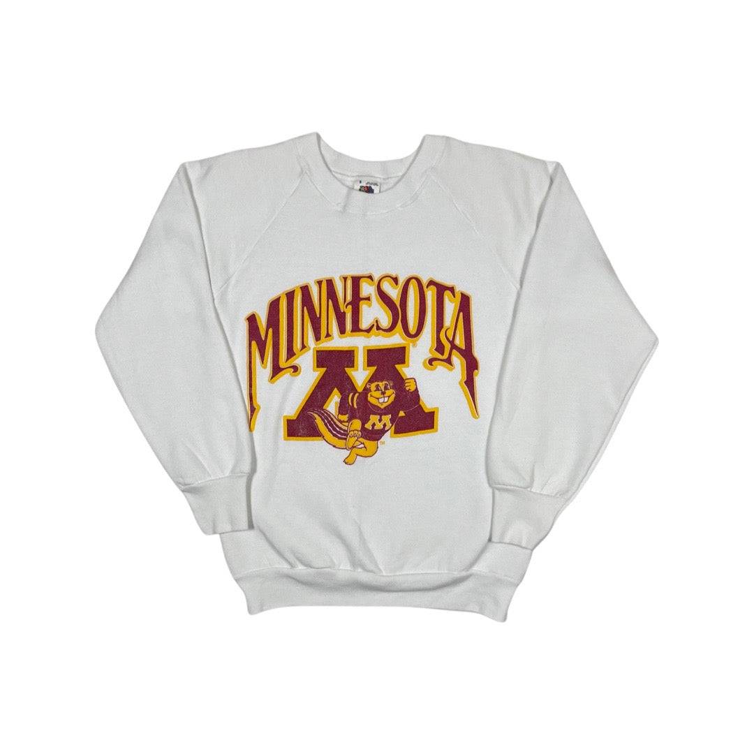 Vintage Minnesota Gophers Puff Print Sweatshirt - West Block Vintage