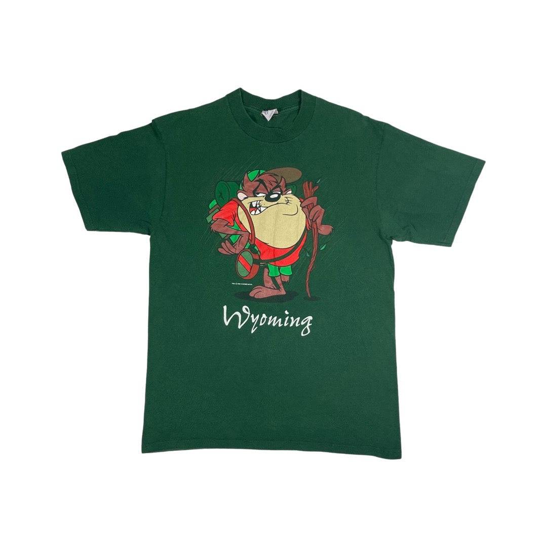90s Tazmanian Devil Wyoming T-Shirt - West Block Vintage