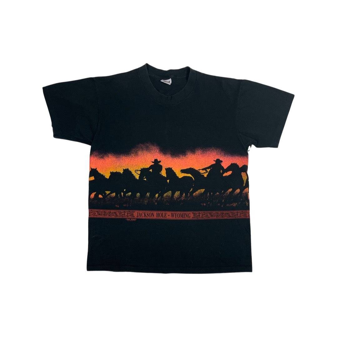 Jackson Hole Horse All over Print - West Block Vintage